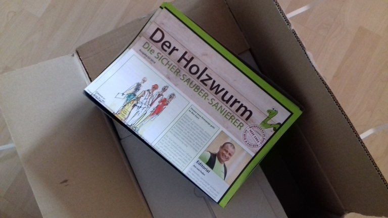 Holzwurm Ausgabe 2/2018 der Zimmerei Wiedmer