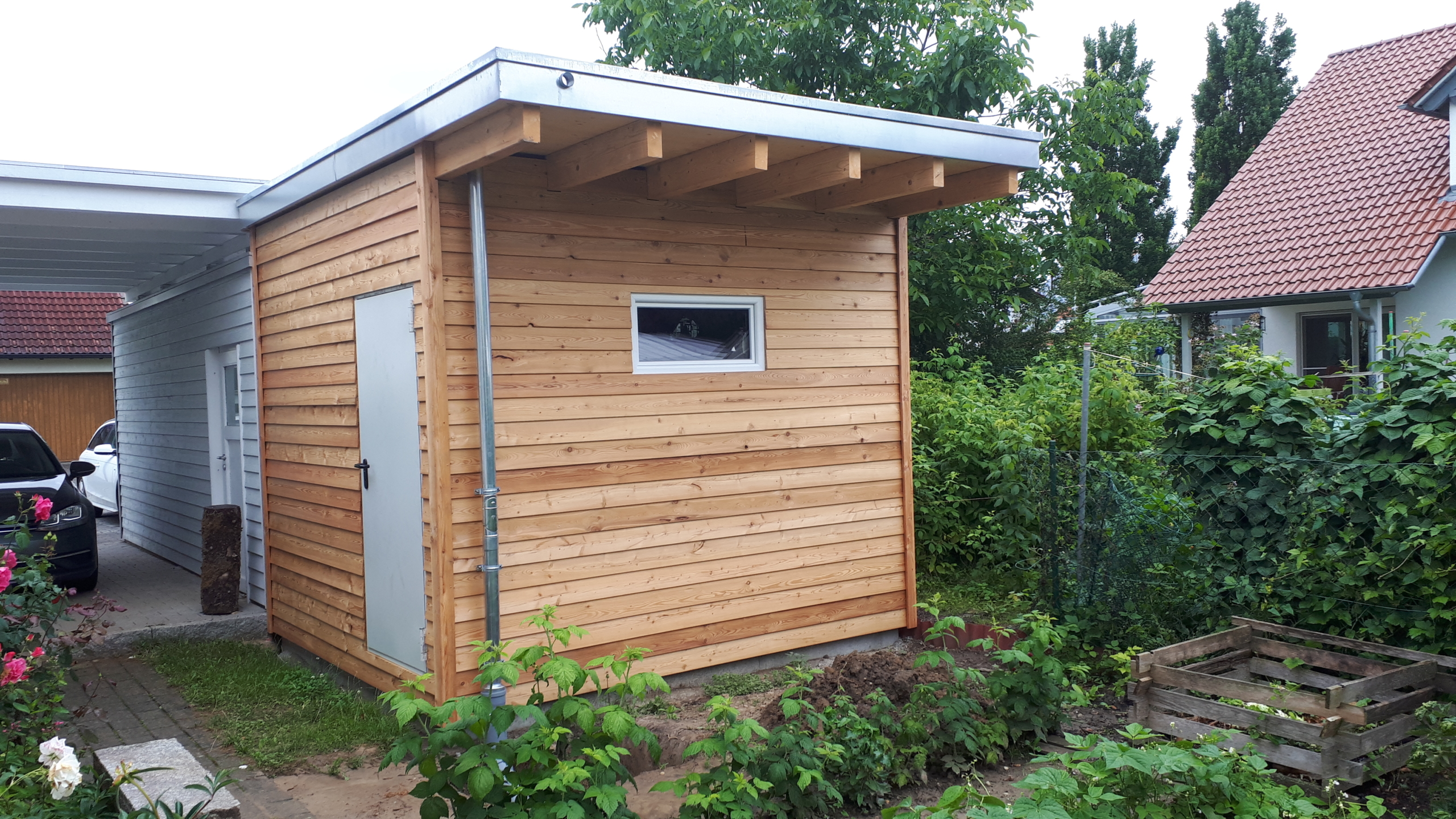 Gartenhaus in Laupheim von der Zimmerei & Holzbau Wiedmer aus Achstetten