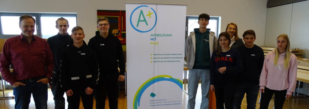 Teilnehmer des Ausbildungsnetzwerkes A+ beim Workshop