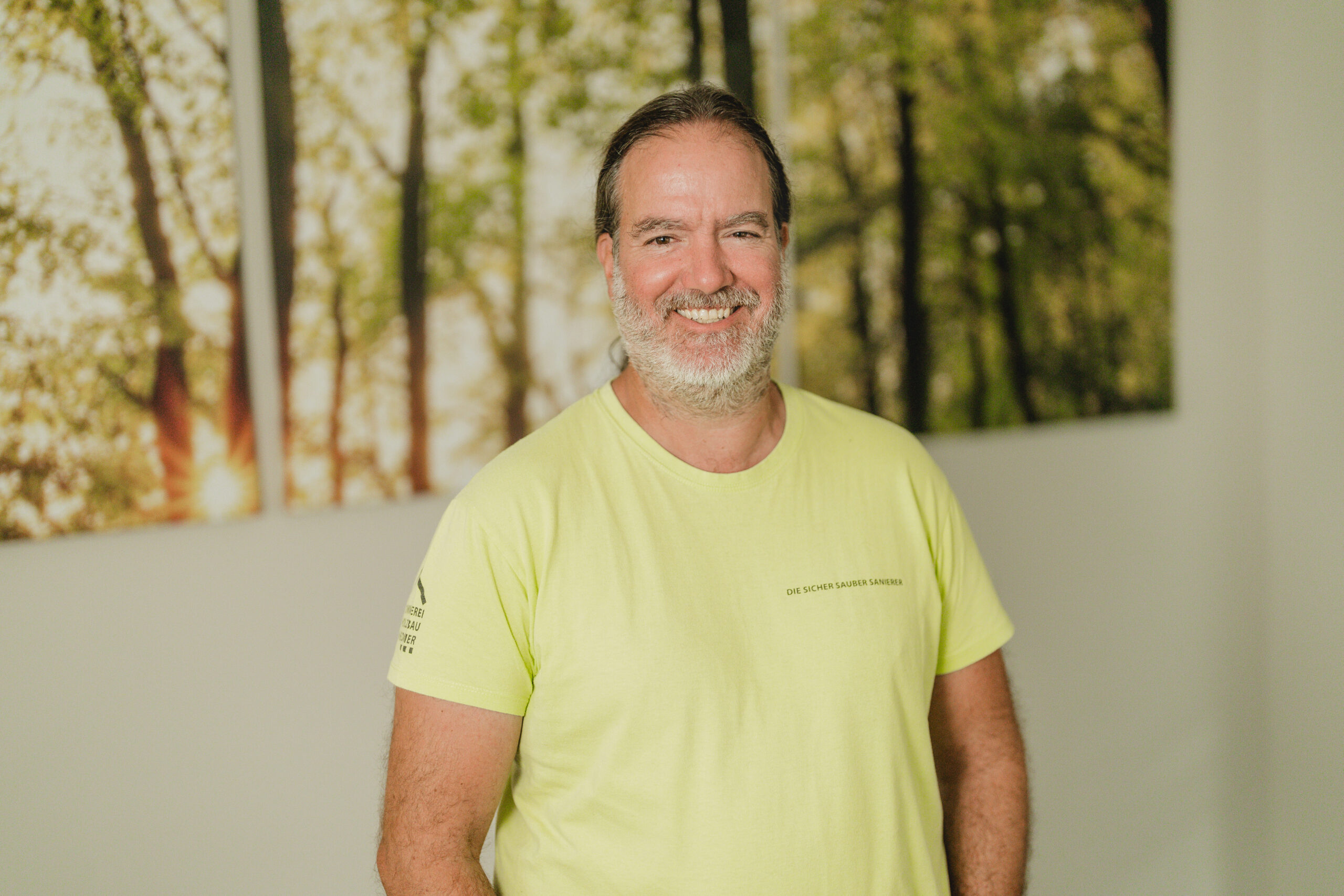 Zimmerer Christian vom Team der Zimmerei Wiedmer aus Achstetten